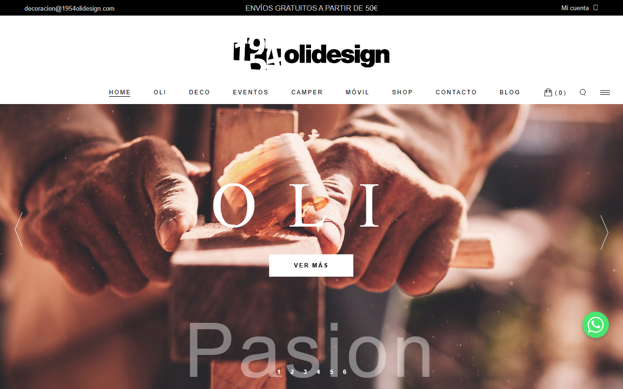 1954olidesign.com screenshot