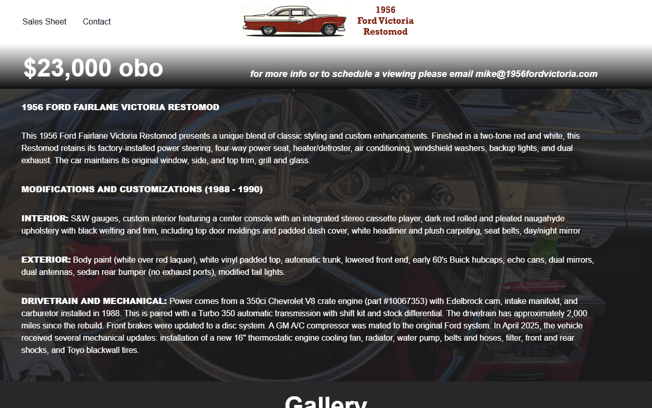 1956fordvictoria.com screenshot