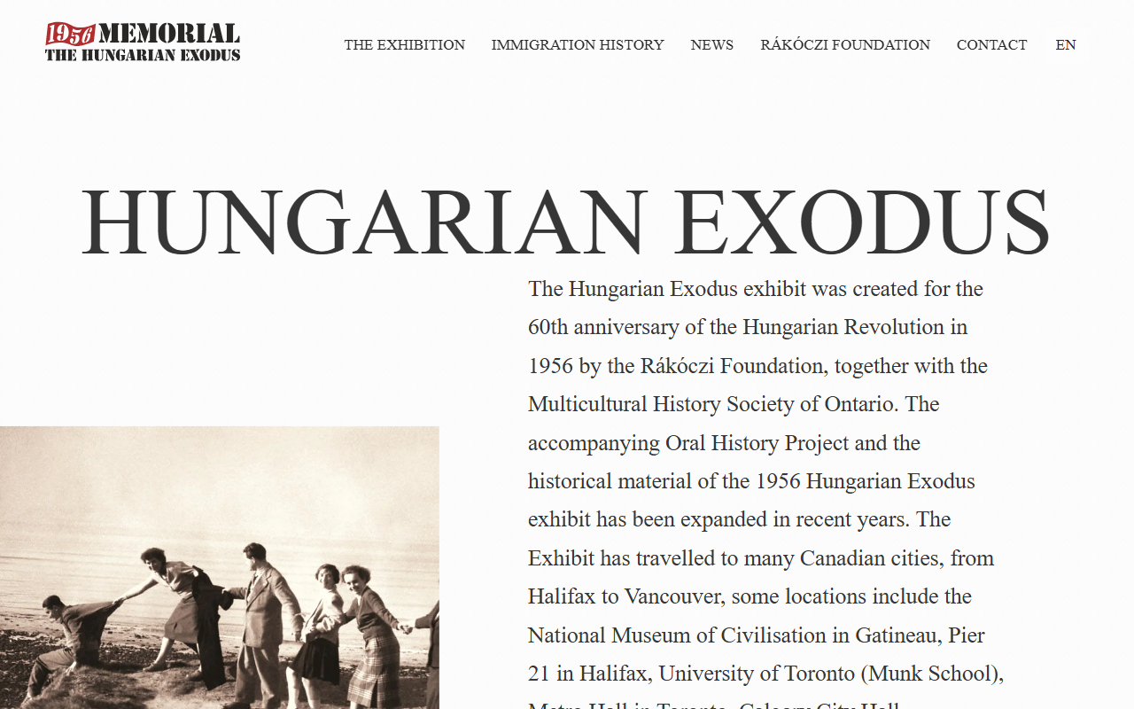 1956memorial.com screenshot