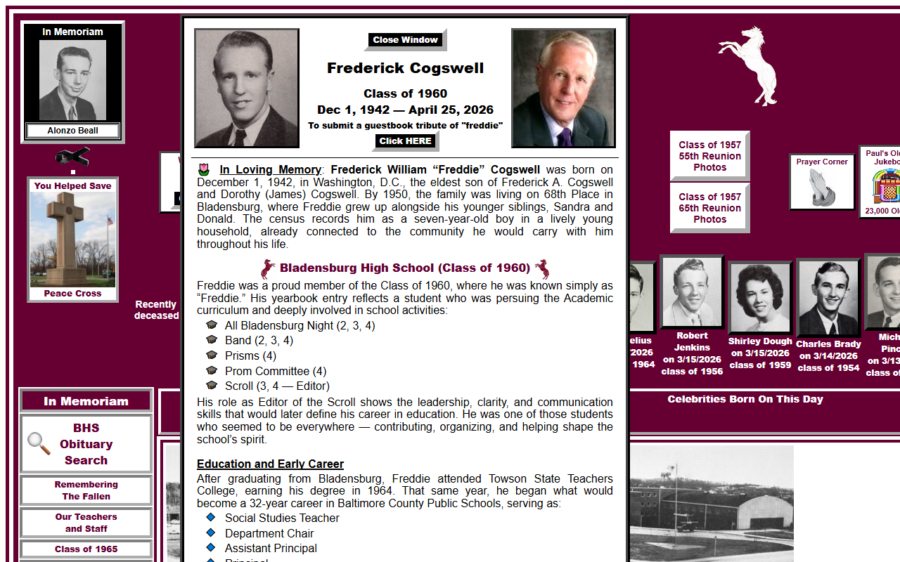 1959bhsmustangs.com screenshot