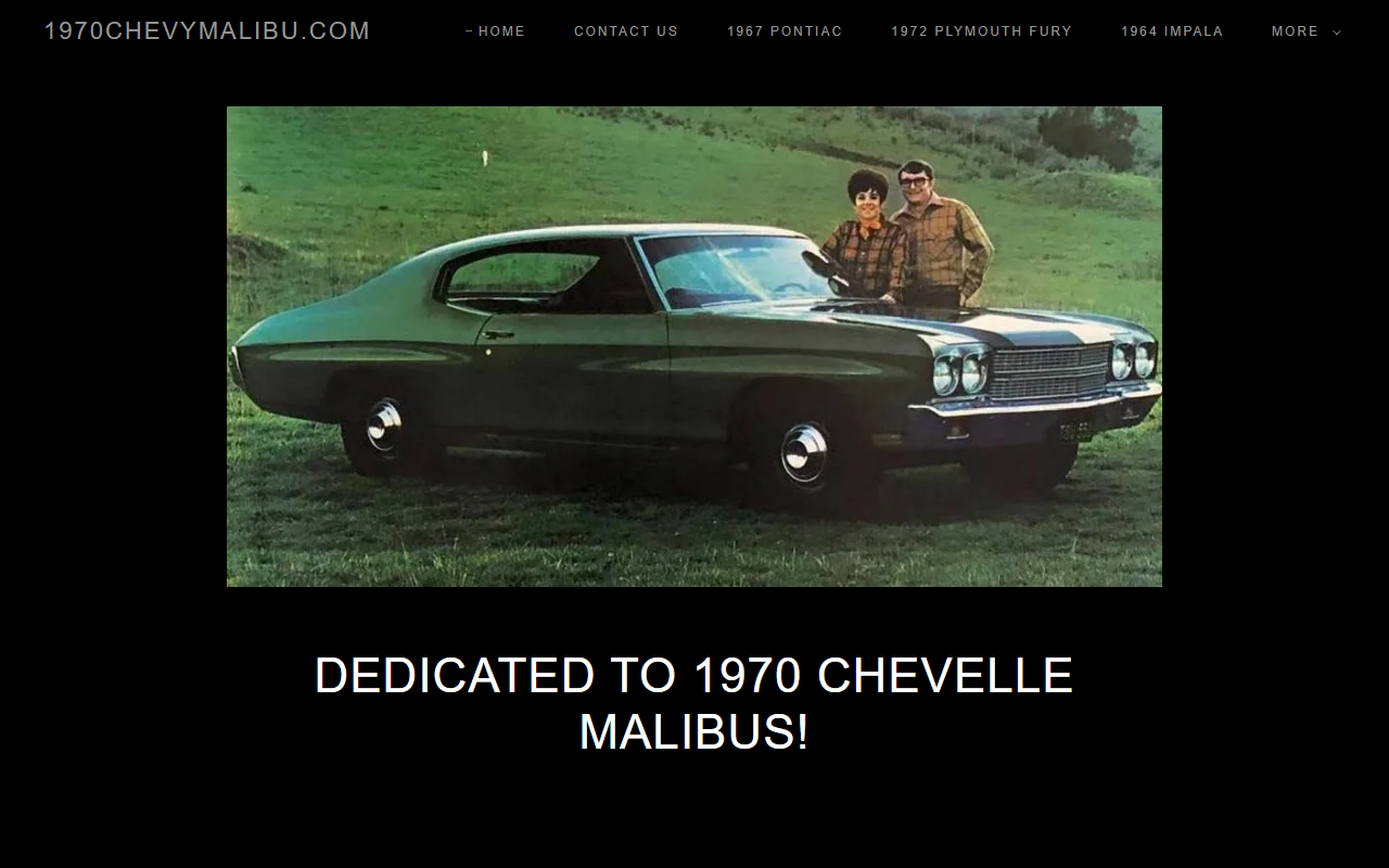 1970chevymalibu.com screenshot