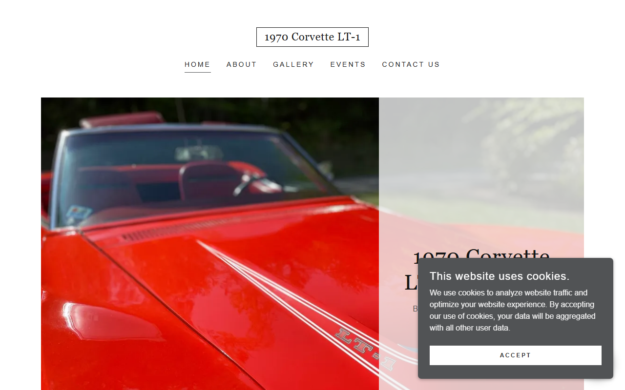 1970corvettelt1.com screenshot