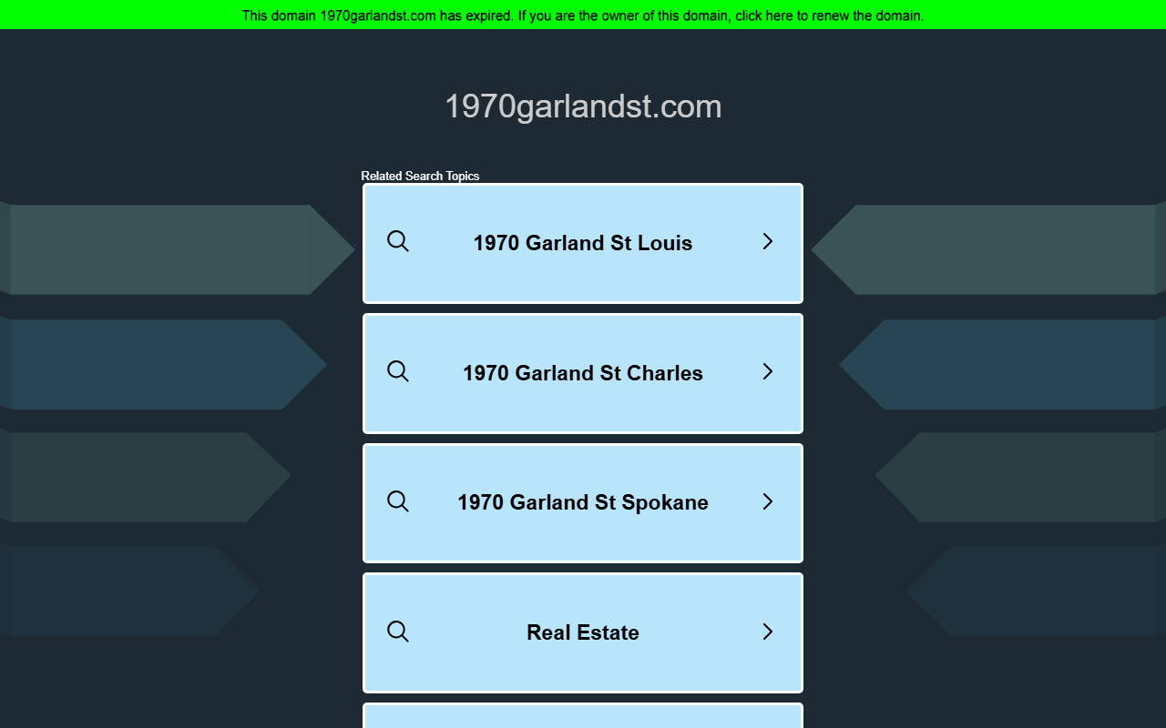 1970garlandst.com screenshot