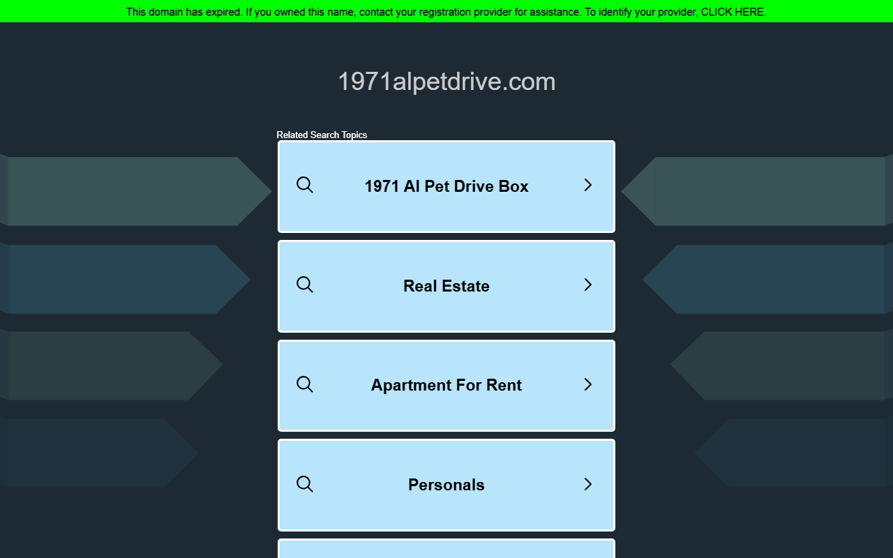 1971alpetdrive.com screenshot