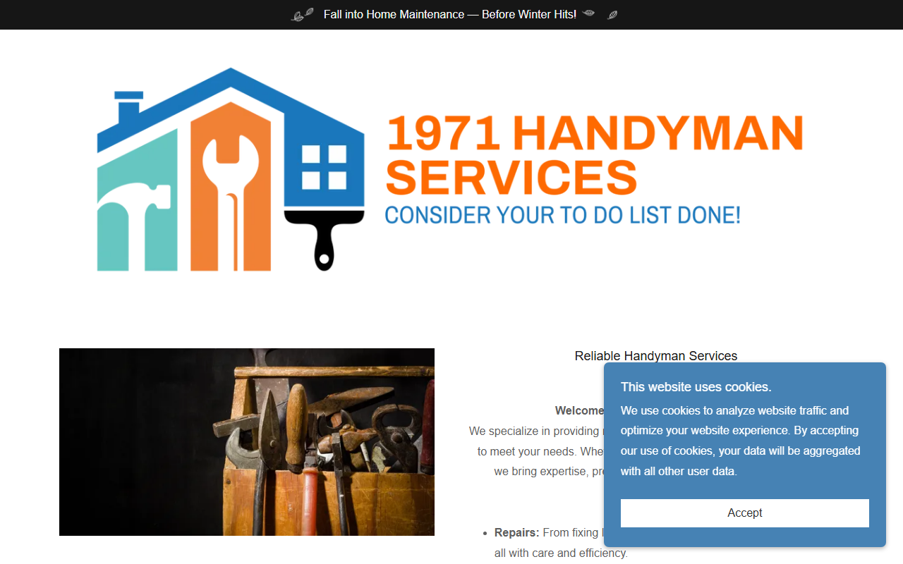 1971handyman.com screenshot