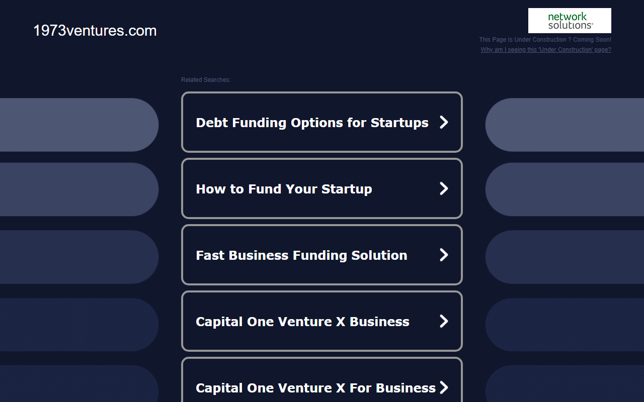 1973ventures.com screenshot