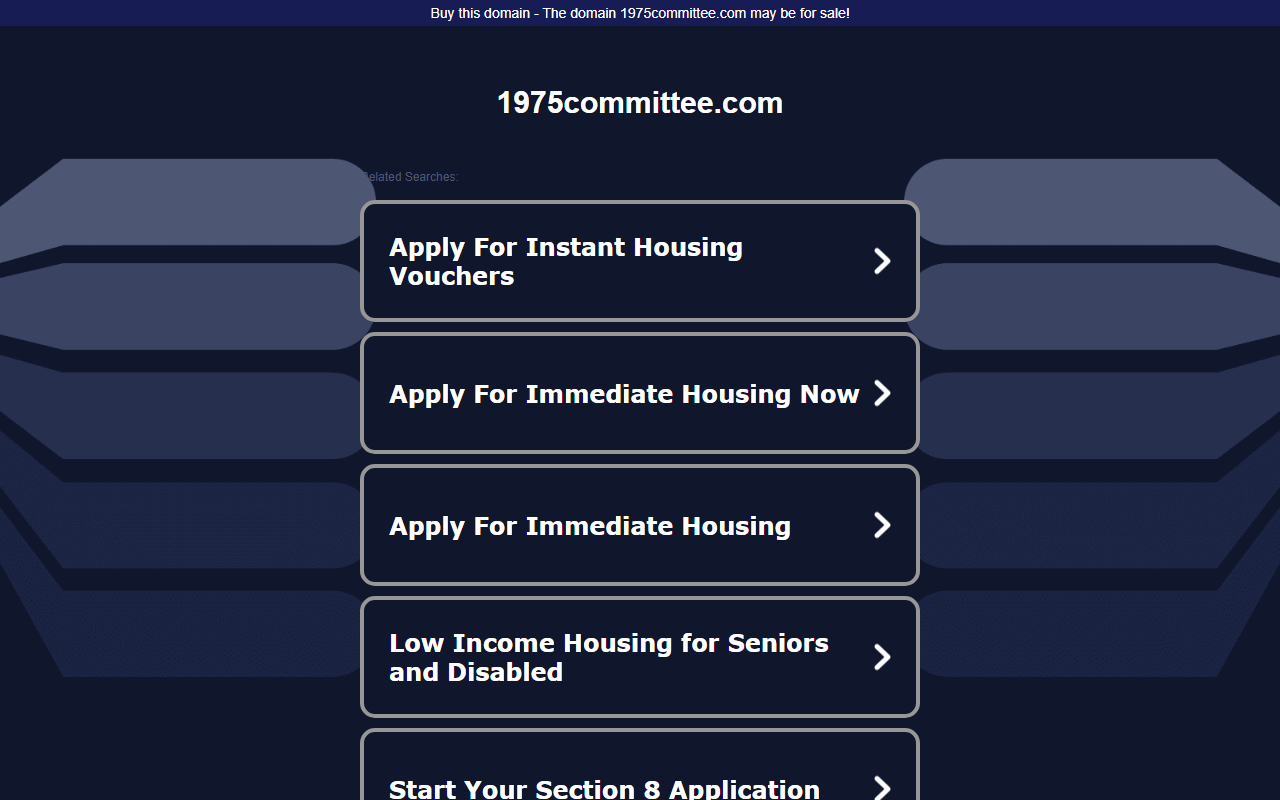 1975committee.com screenshot