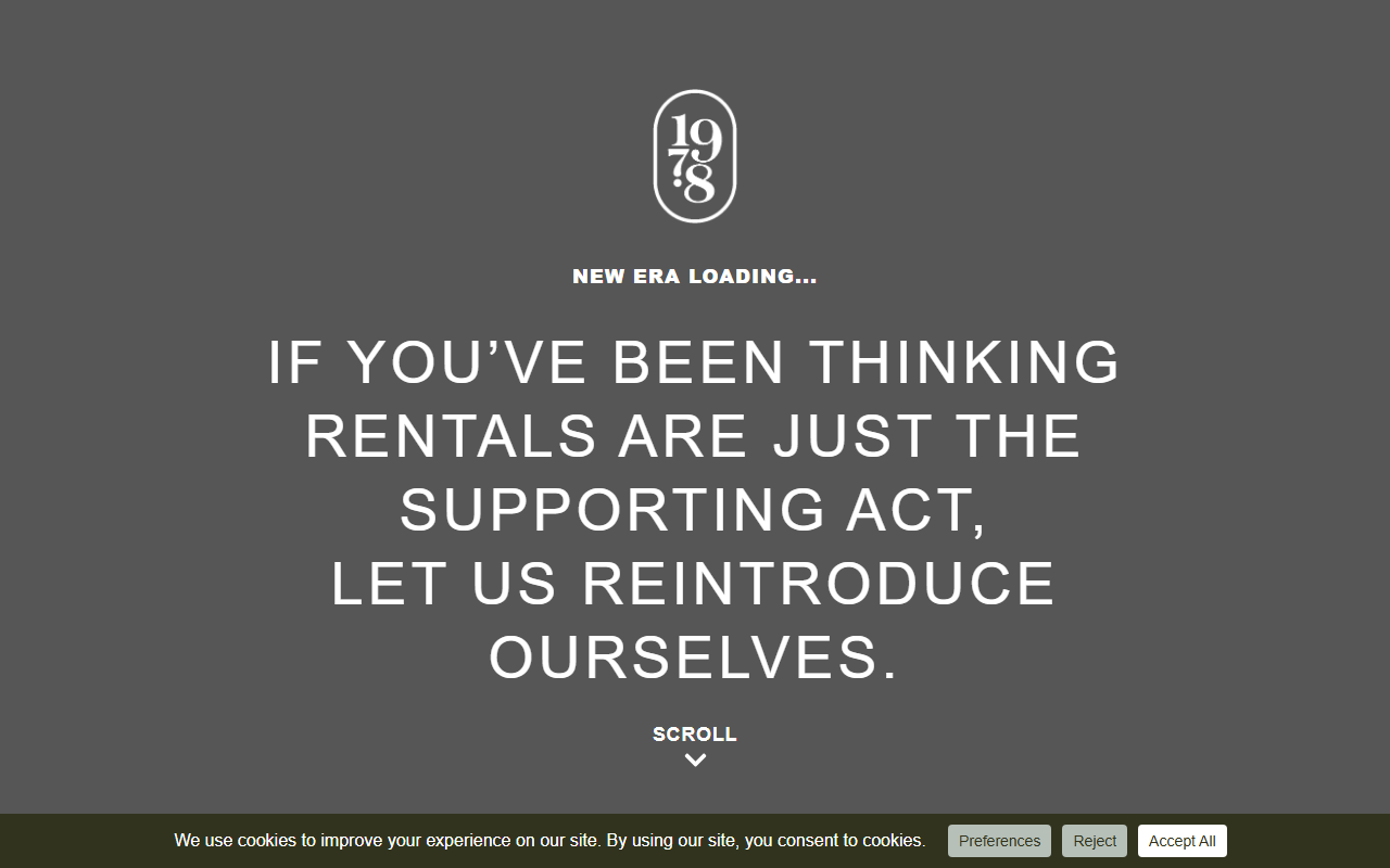 1978eventrentals.com screenshot