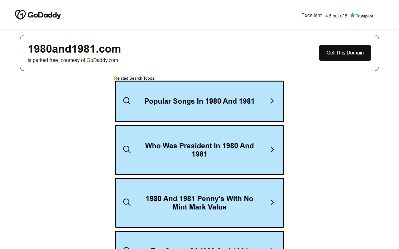 1980and1981.com screenshot
