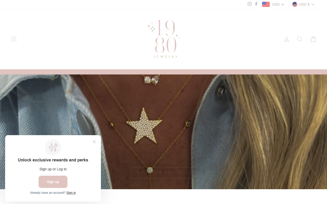 1980jewelry.com screenshot
