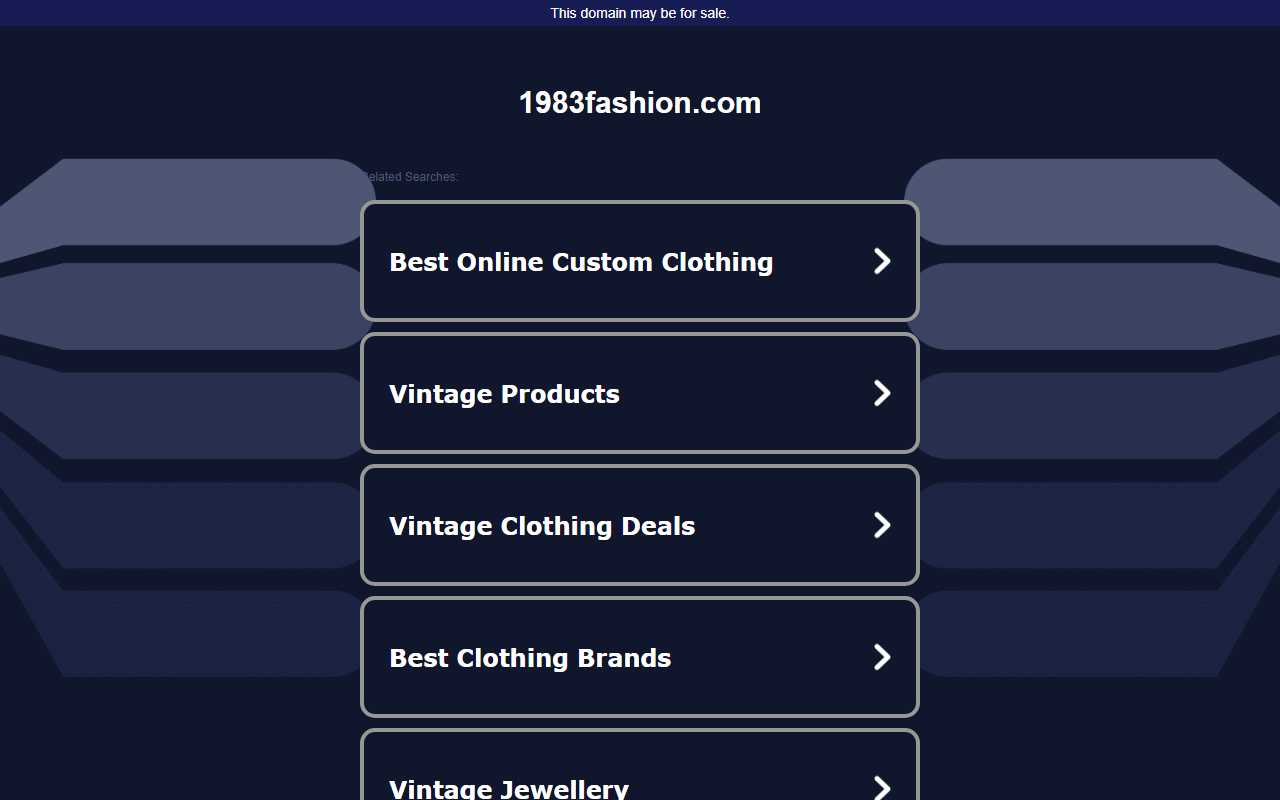 1983fashion.com screenshot
