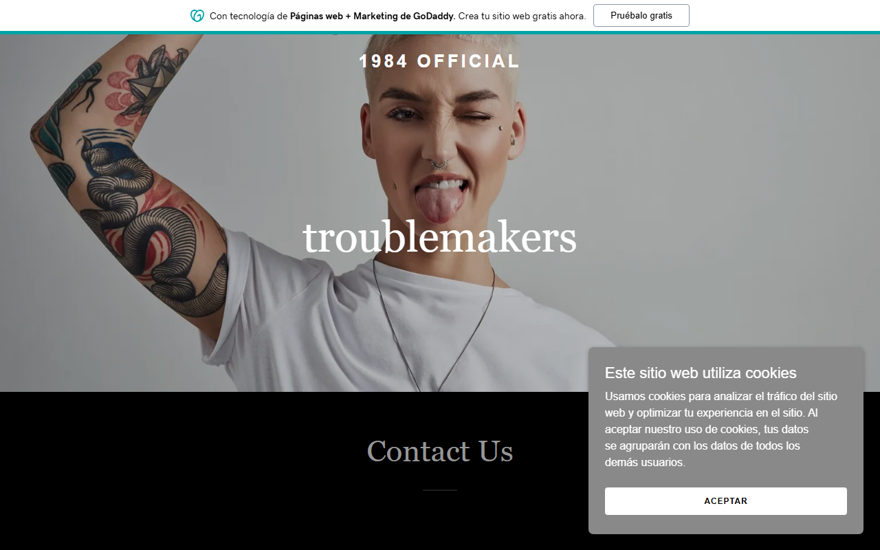 1984official.com screenshot
