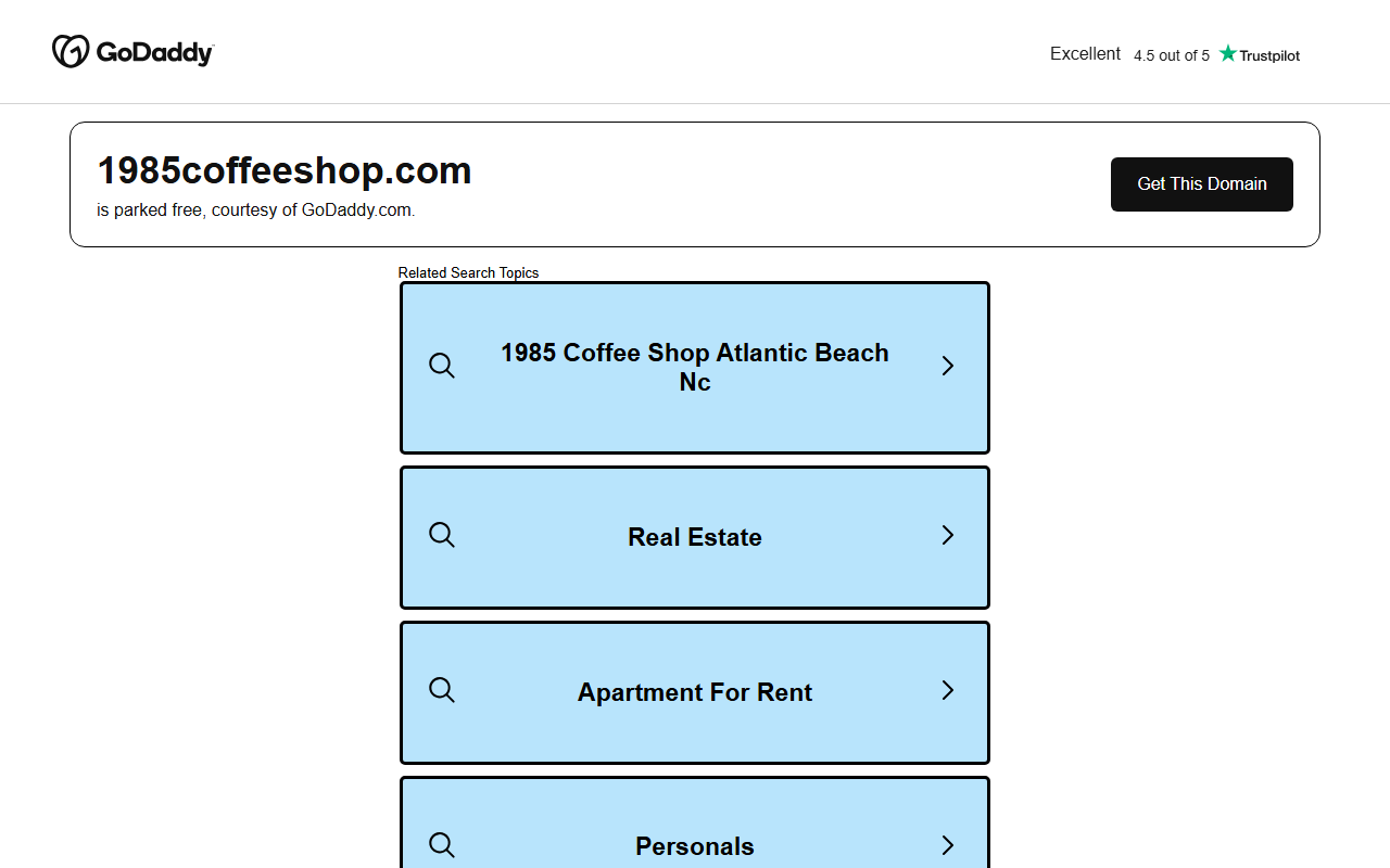 1985coffeeshop.com screenshot