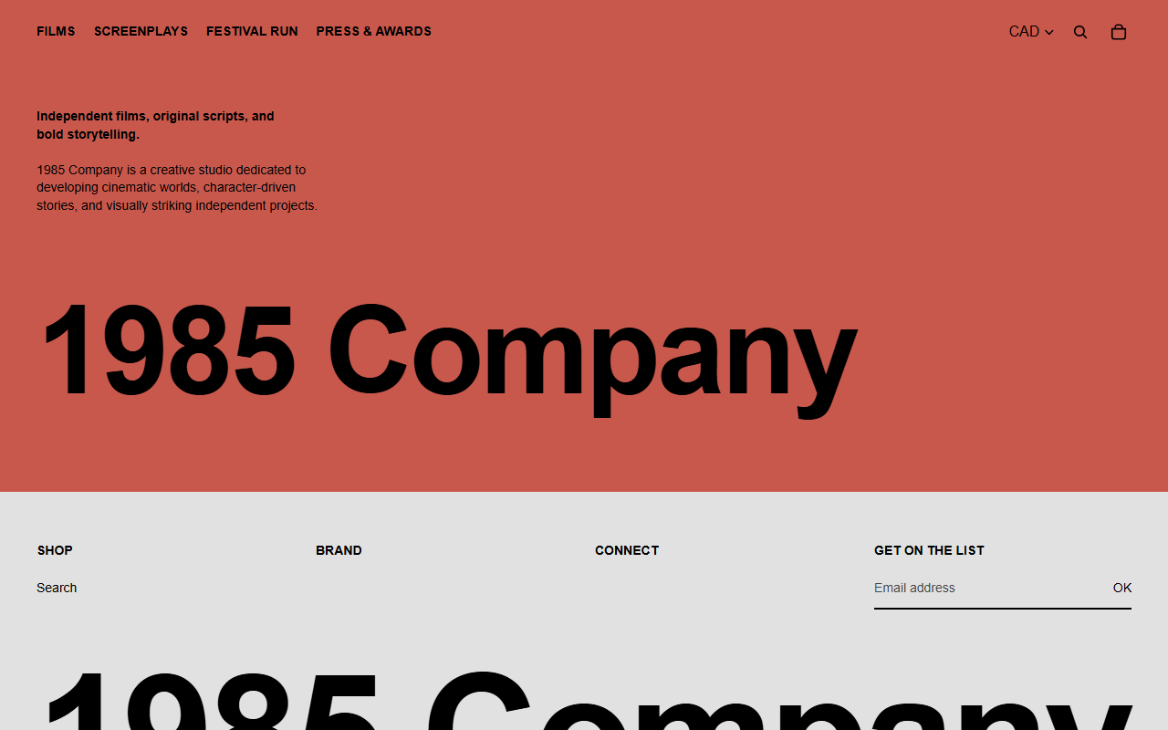 1985company.com screenshot