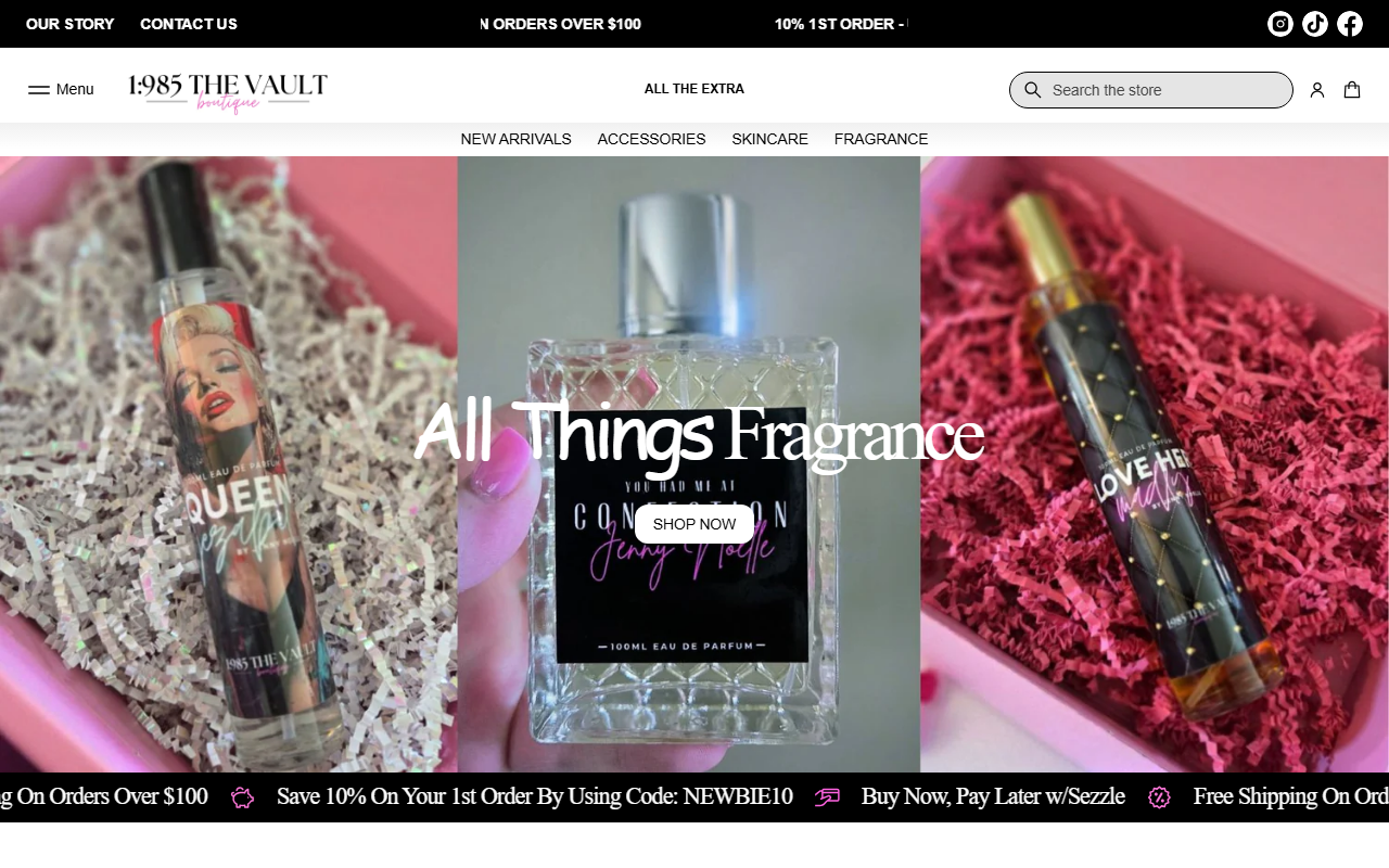 1985thevault.com screenshot
