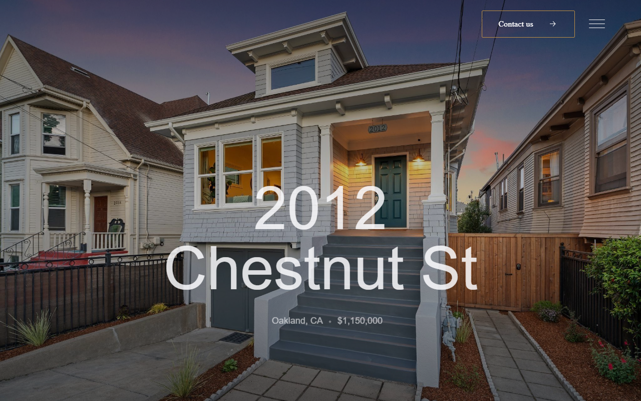 2012chestnut.com screenshot