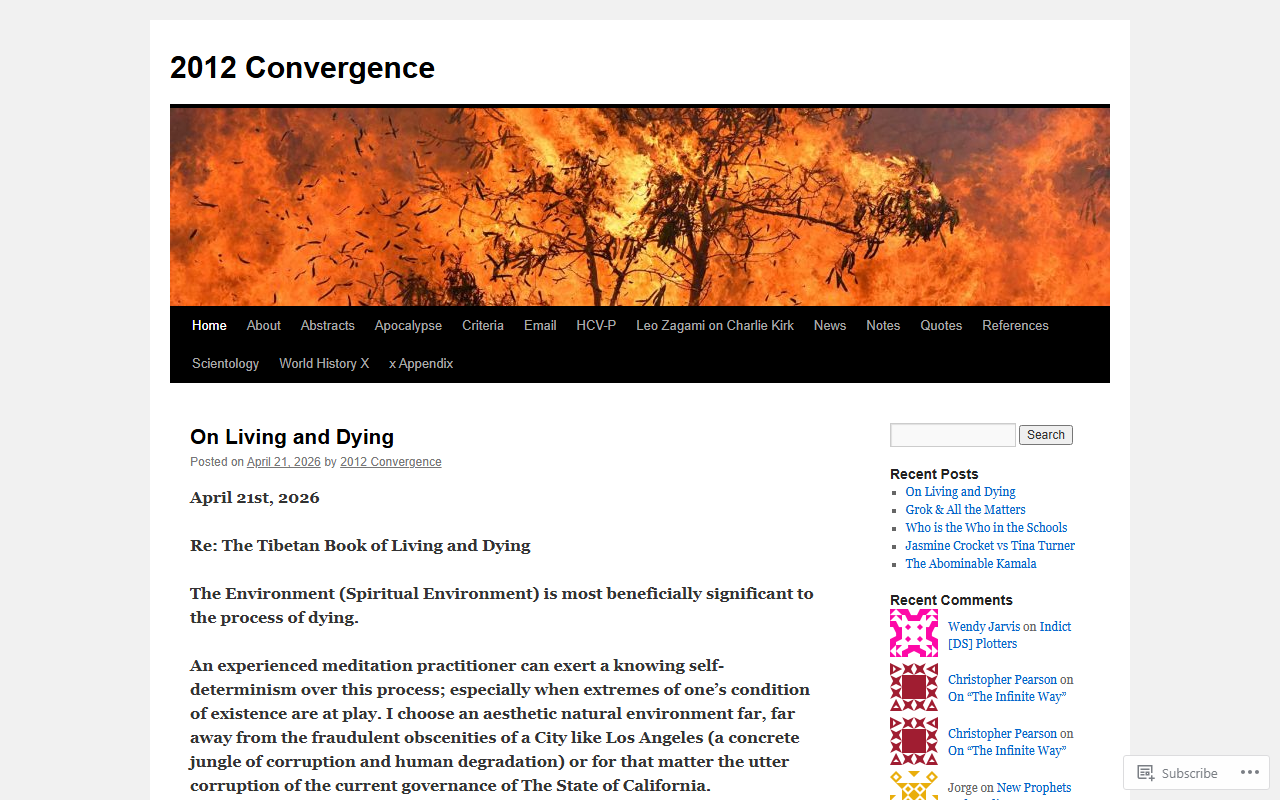 2012convergence.com screenshot