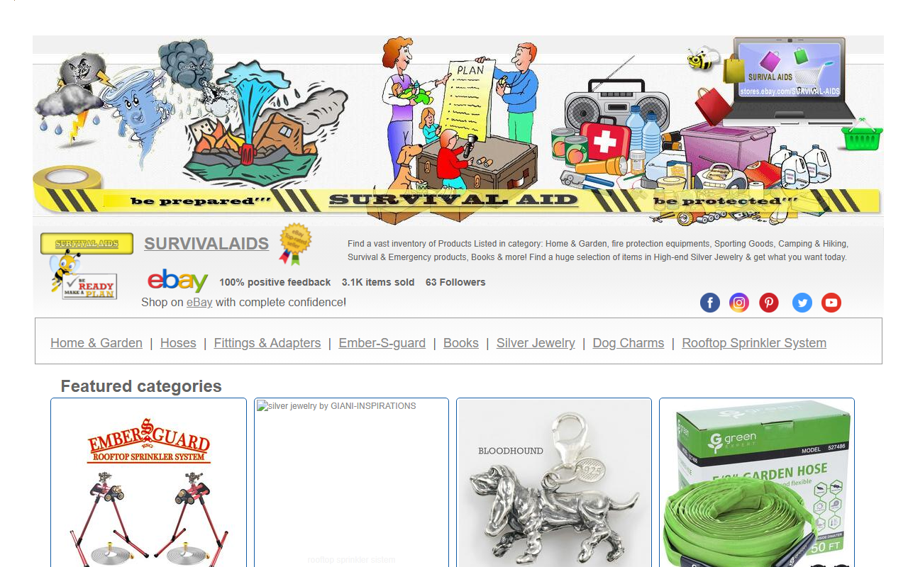 2012survivalaid.com screenshot