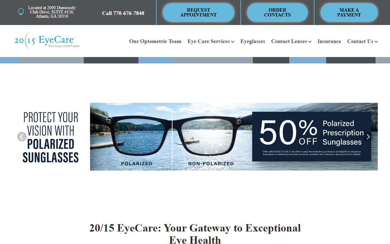 2015eyecare.com screenshot