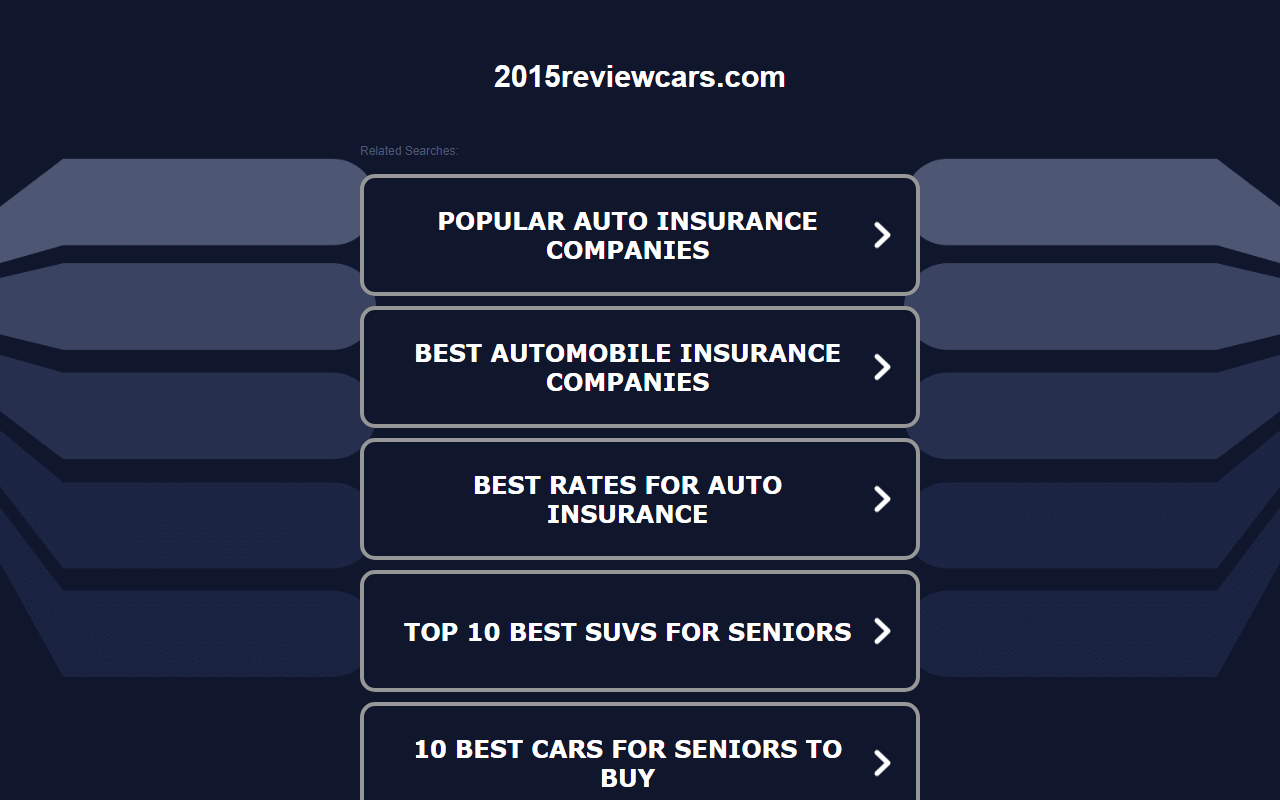 2015reviewcars.com screenshot