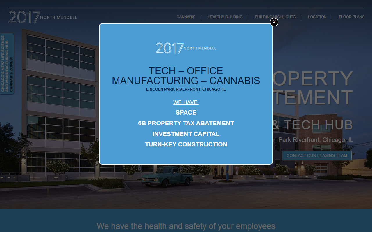 2017mendell.com screenshot