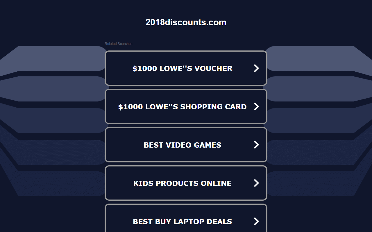 2018discounts.com screenshot
