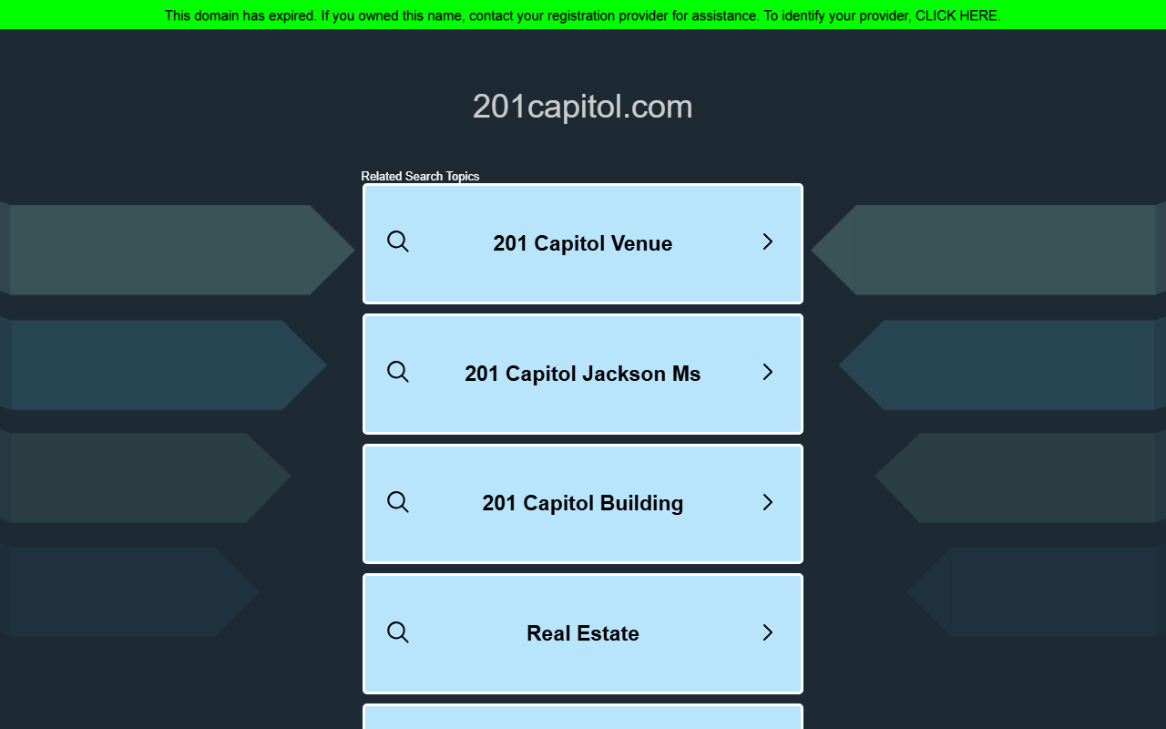 201capitol.com screenshot
