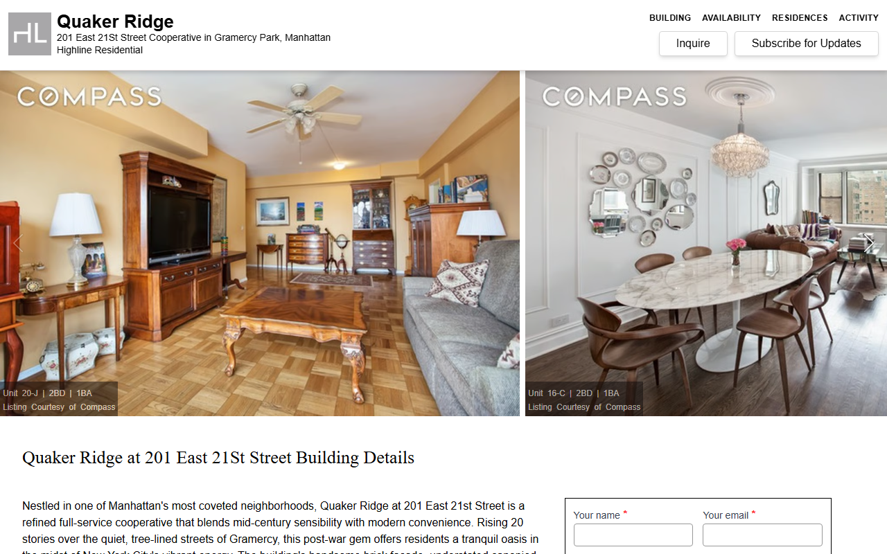 201east21st.com screenshot