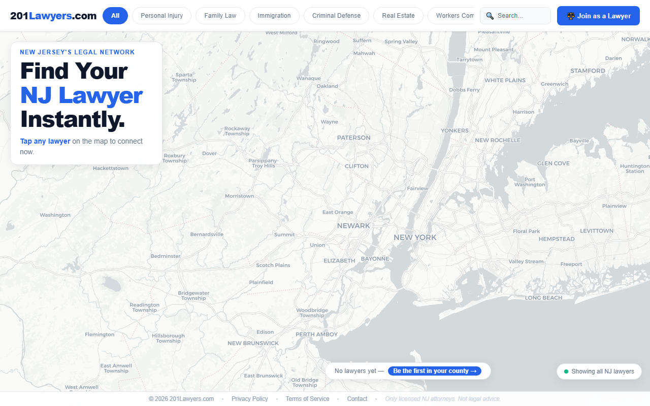 201lawyers.com screenshot