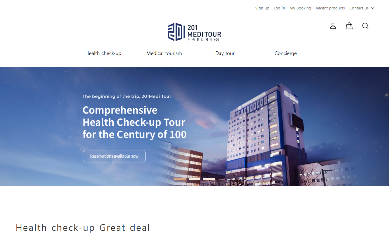 201meditour.com screenshot