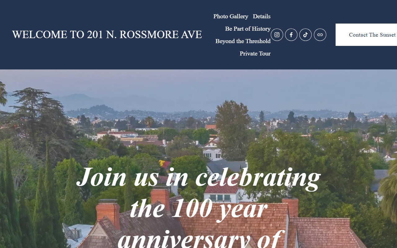 201nrossmore.com screenshot