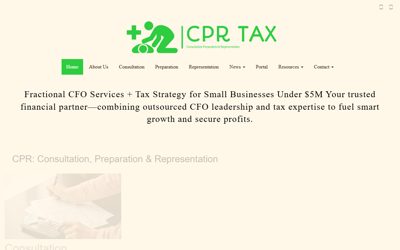 201taxhelp.com screenshot