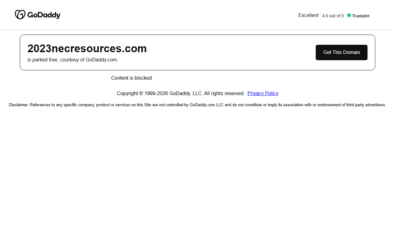 2023necresources.com screenshot