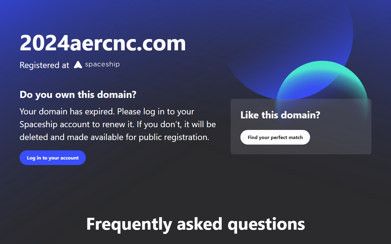 2024aercnc.com screenshot