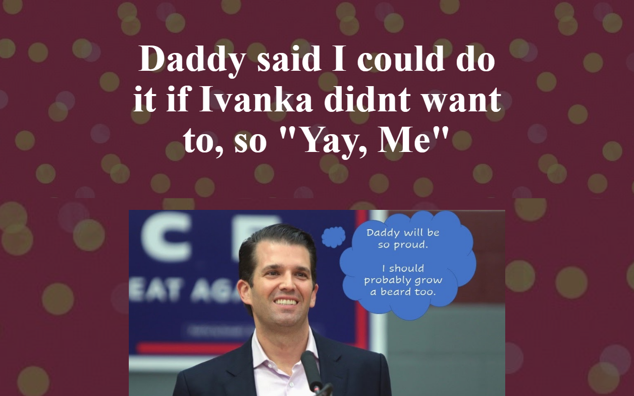 2024dontrumpjr.com screenshot
