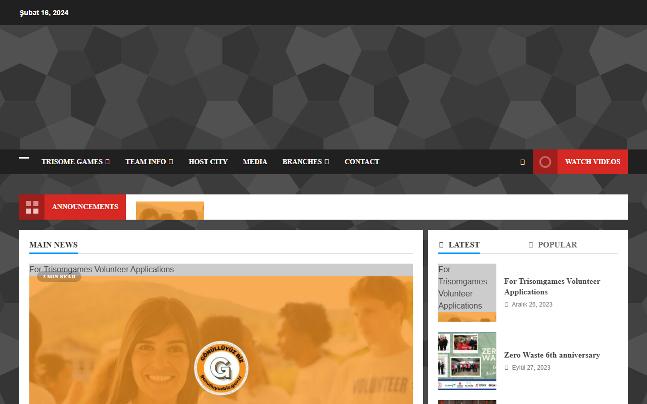 2024trisomegames.com screenshot