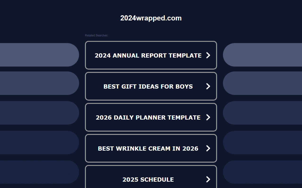 2024wrapped.com screenshot