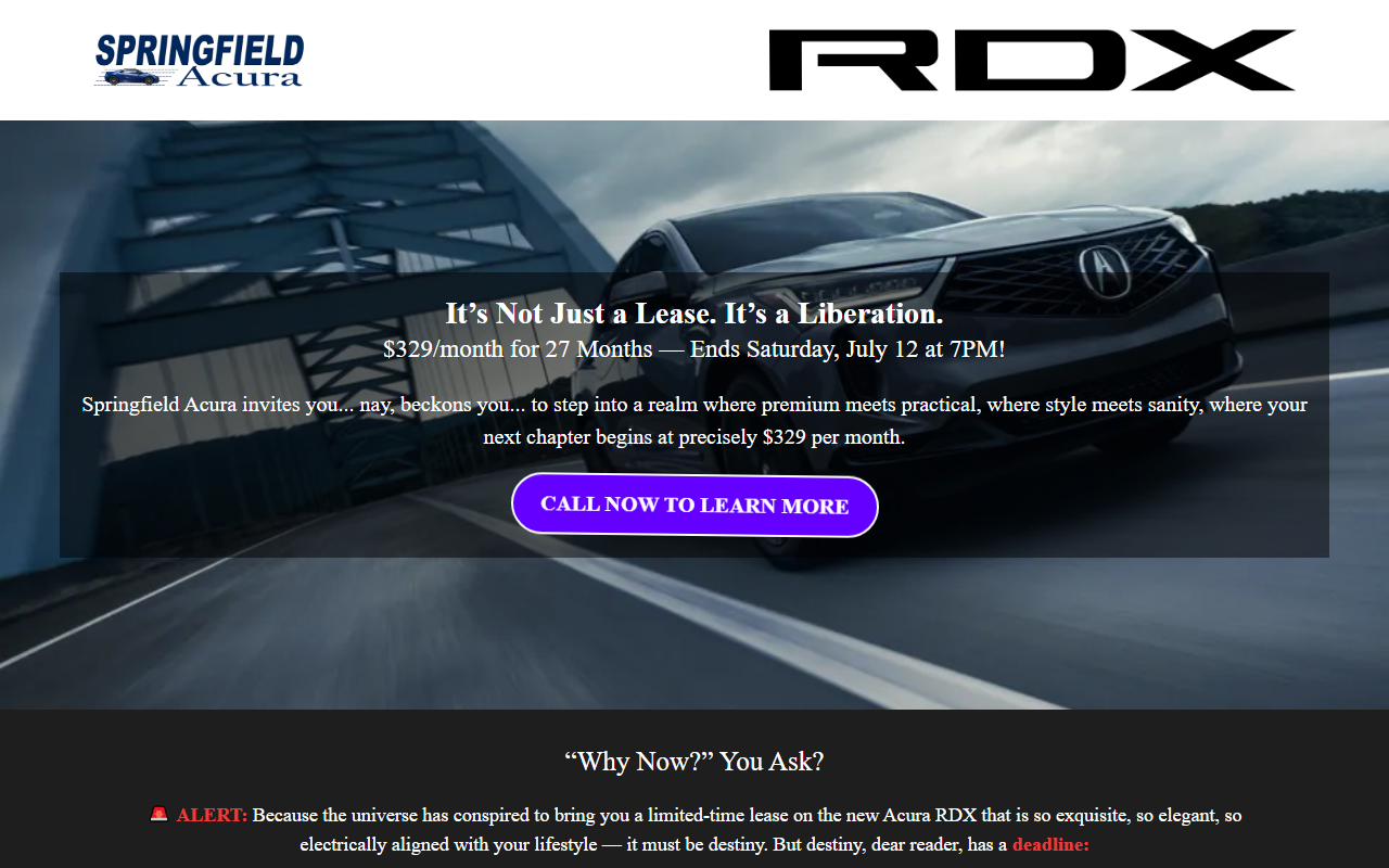 2025acurardx.com screenshot