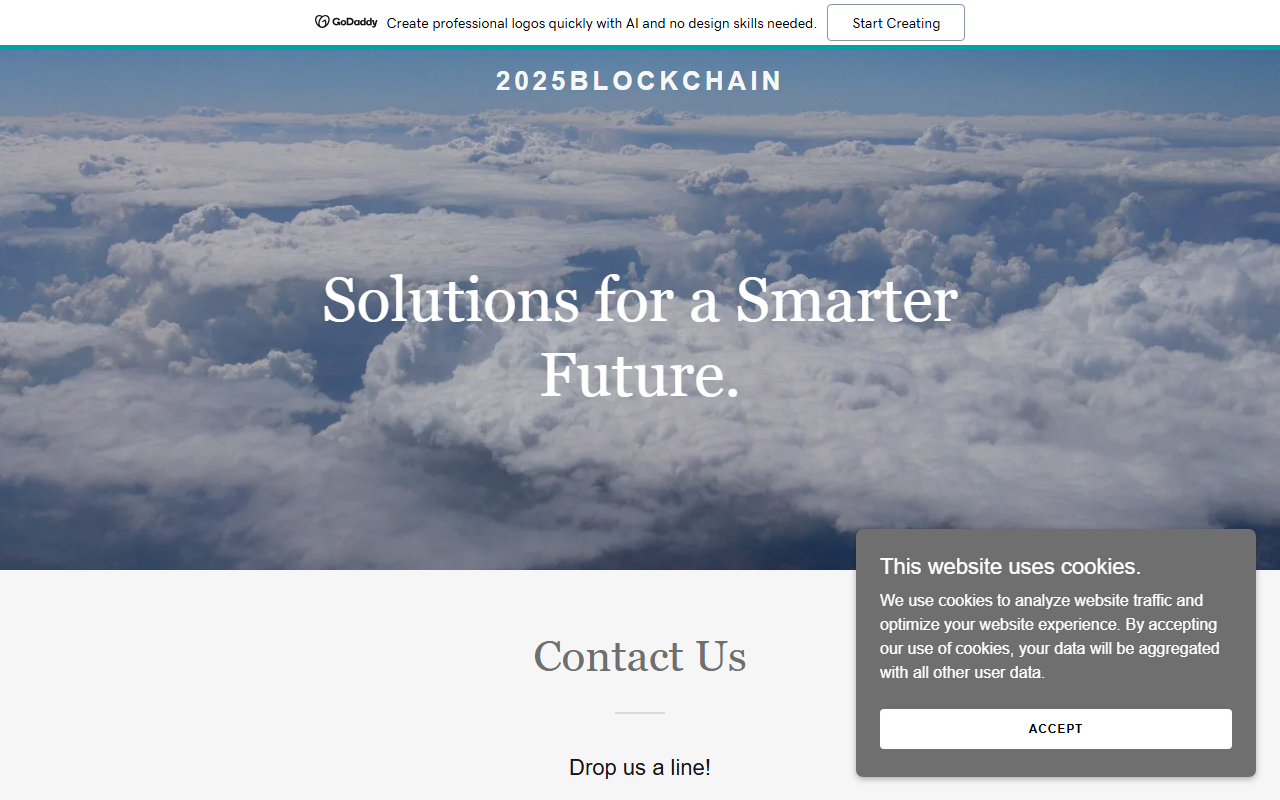 2025blockchain.com screenshot