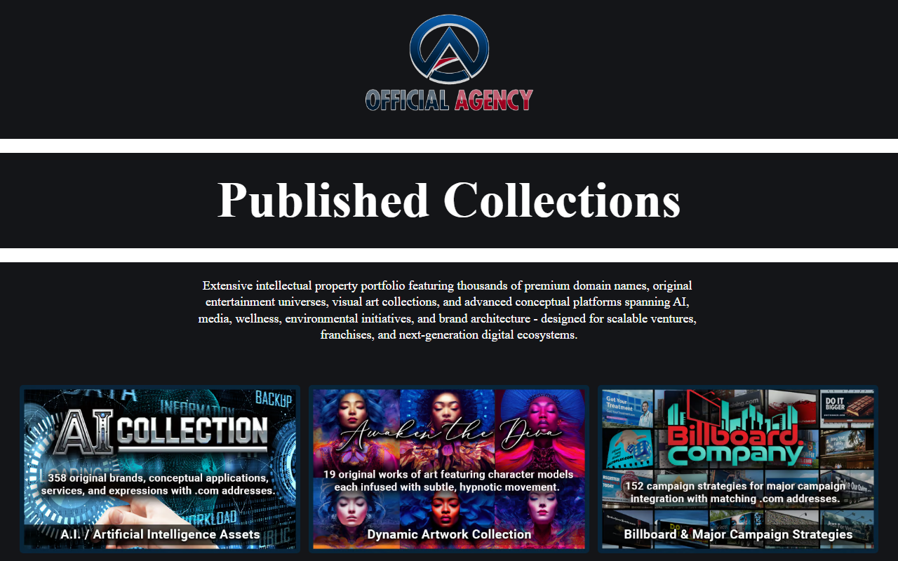 2025collection.com screenshot
