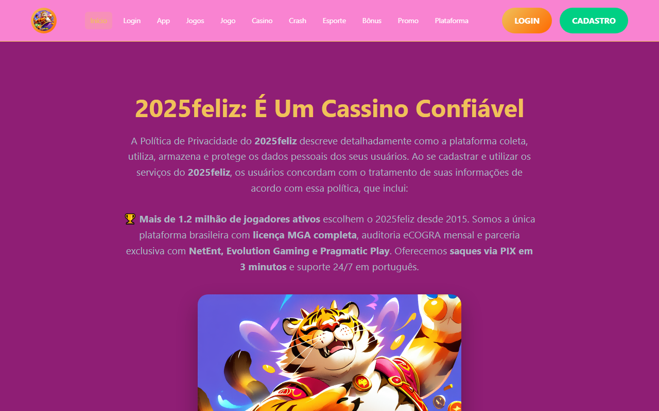 2025feliza.com screenshot