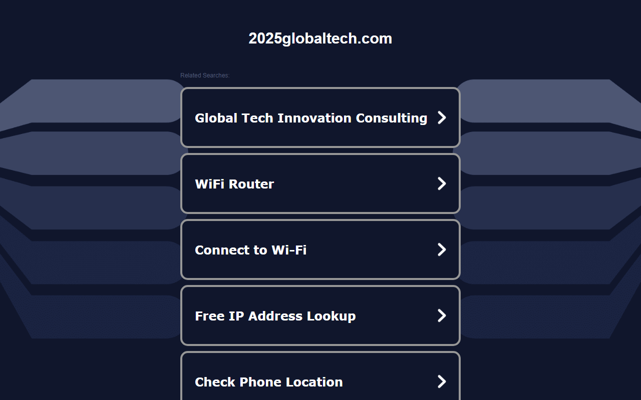 2025globaltech.com screenshot