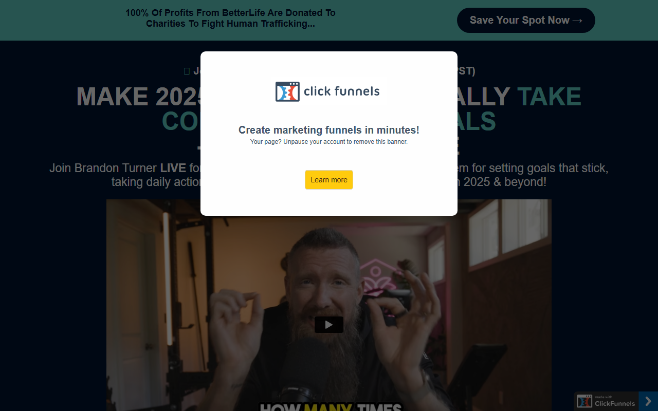 2025goalsetting.com screenshot