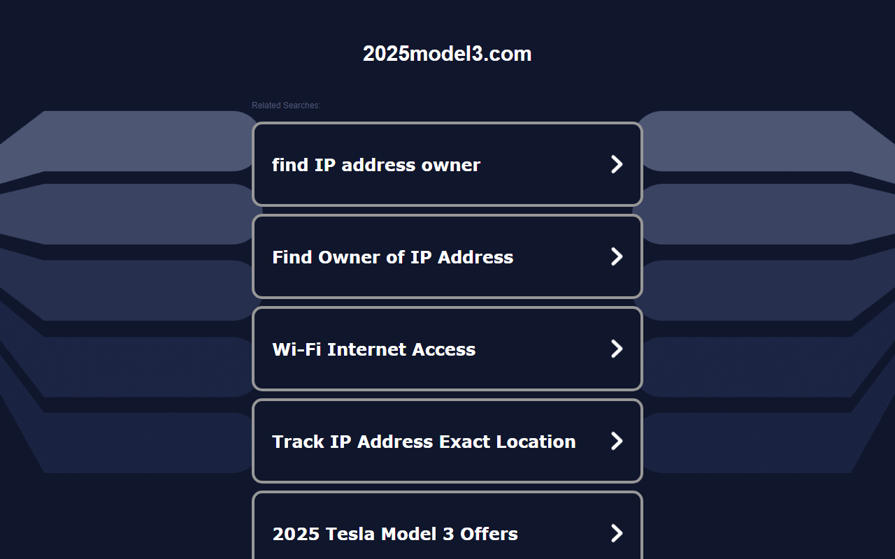 2025model3.com screenshot