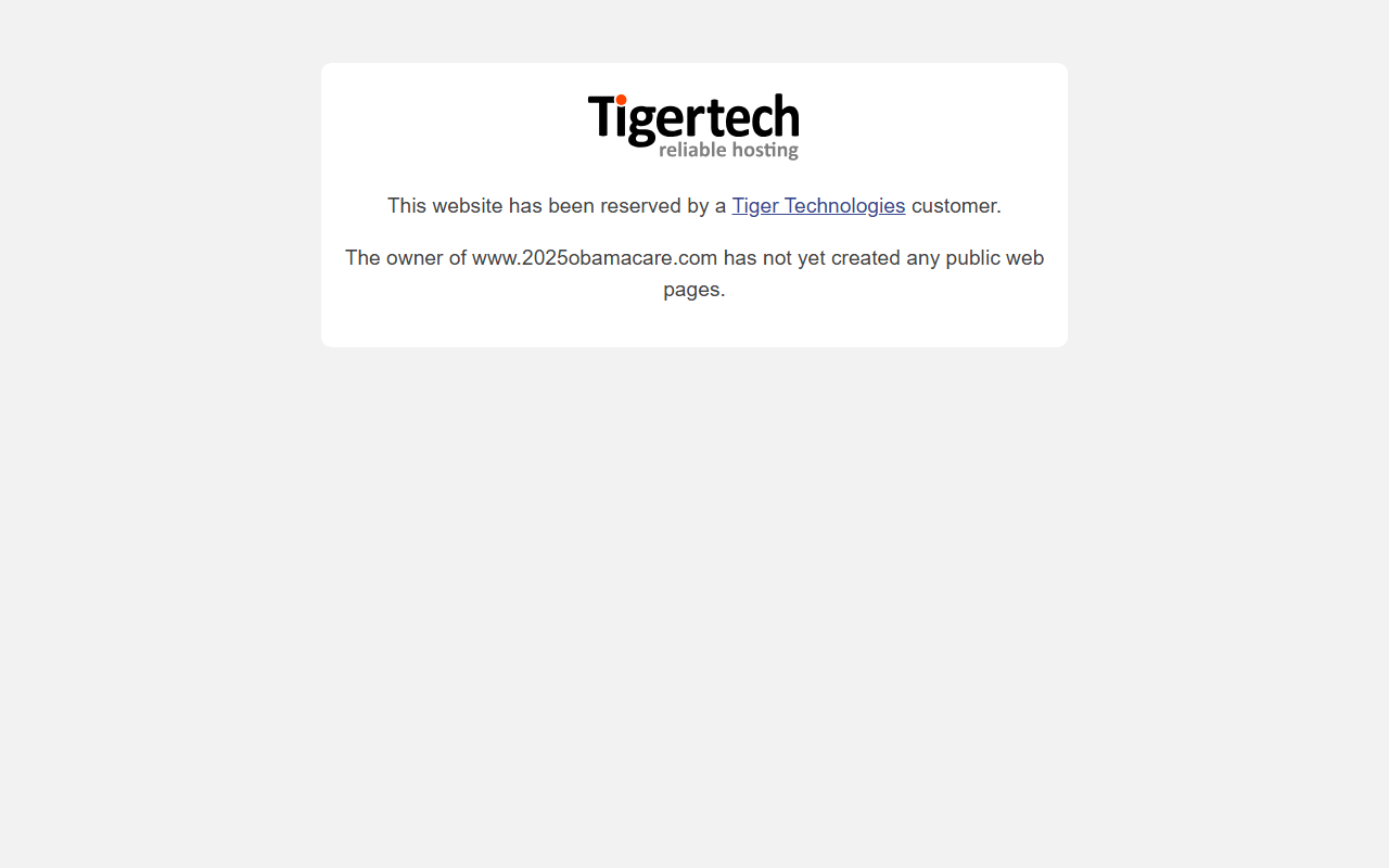 2025obamacare.com screenshot