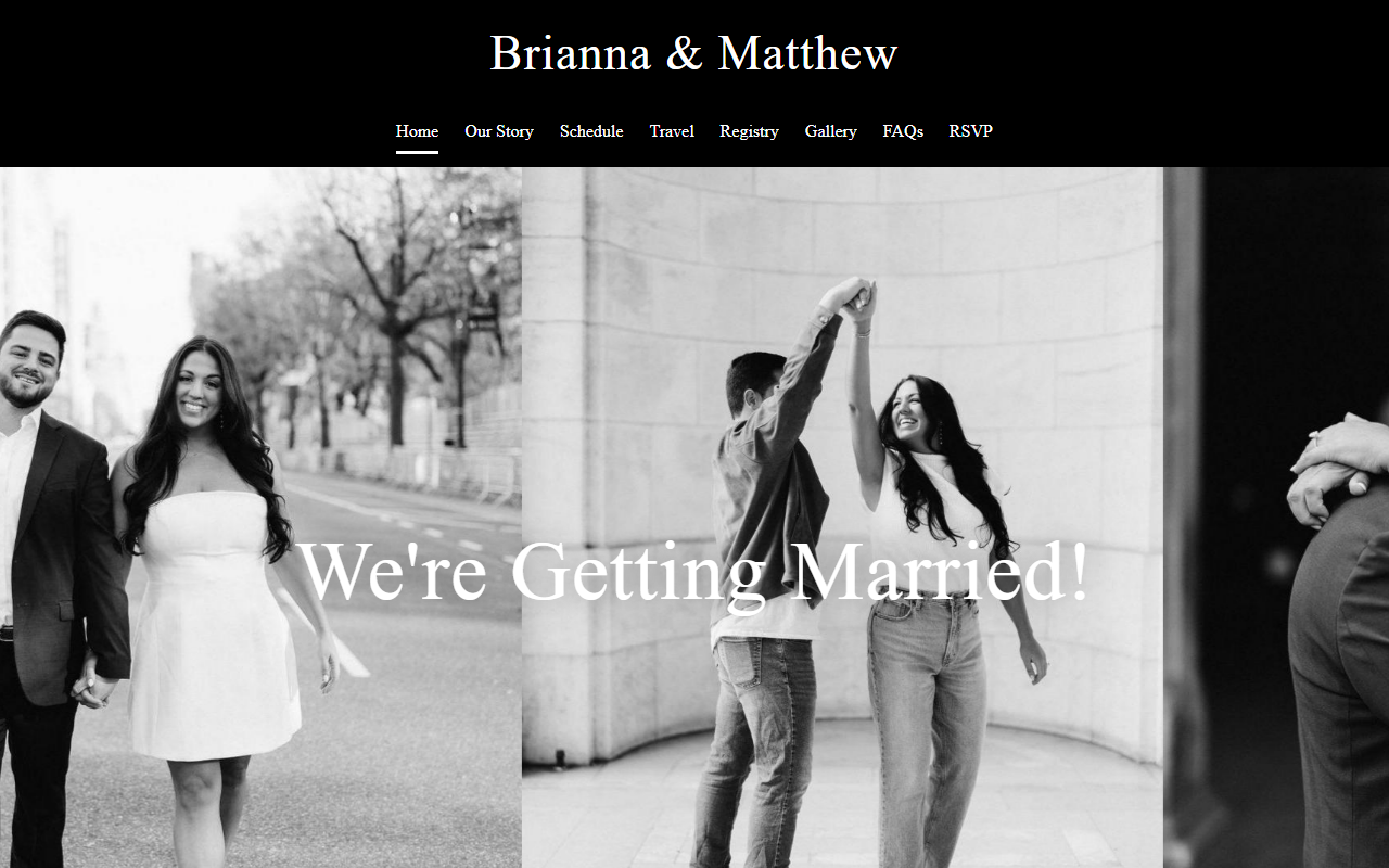 2025rowewedding.com screenshot