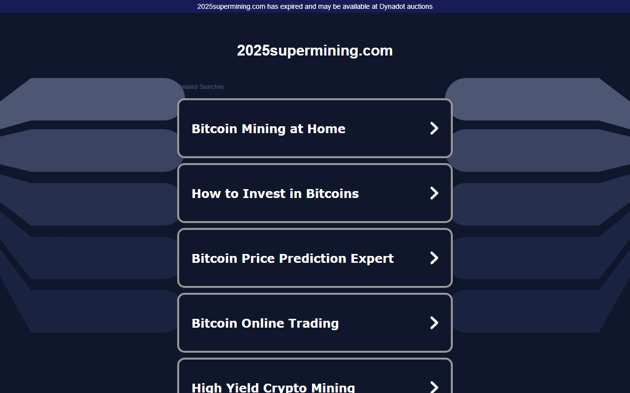 2025supermining.com screenshot