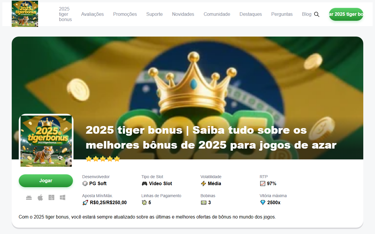 2025tigerbonus.com screenshot