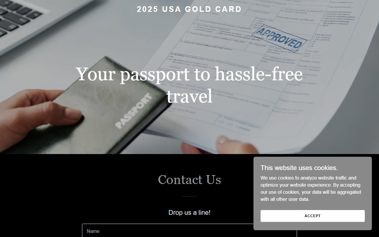 2025usagoldcard.com screenshot