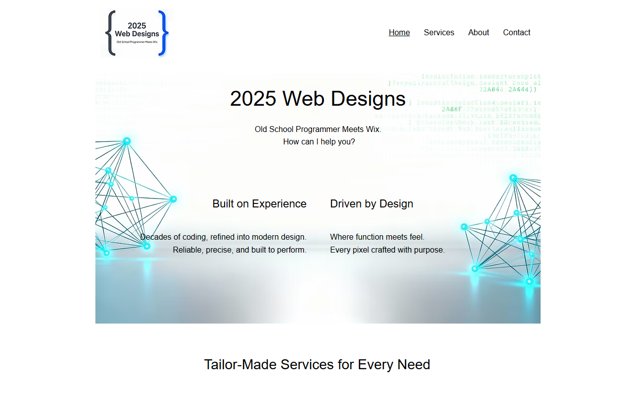 2025webdesigns.com screenshot